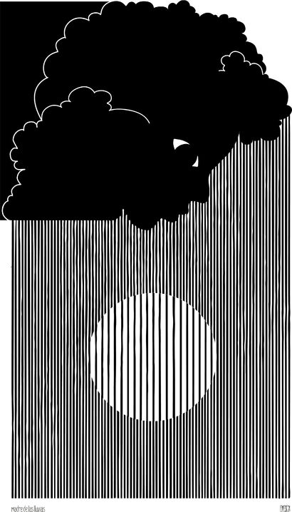 Madre de las lluvias - a Digital Art Artowrk by Emilio Martin Schneider